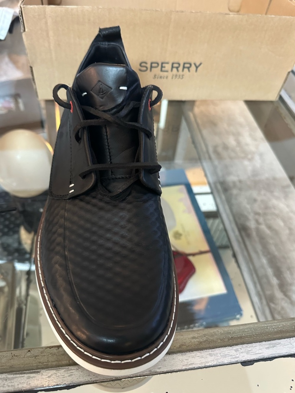 Men’s Sperry Black Casual Business Dress shoes